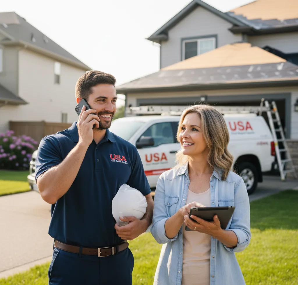 USA Roof Repair Experts customer support in Garrett Park